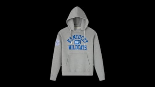 OVO NCAA Kentucky Wildcats 1958 National Champions Hoodie Heather Gray