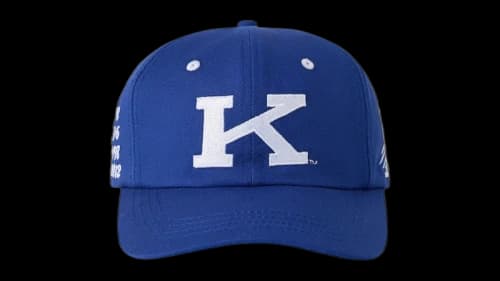 OVO NCAA Kentucky Wildcats Eight-Time Champions Hat Blue
