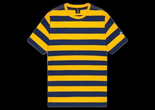 OVO Summer Stripe T-shirt Marine Blue/Sunrise