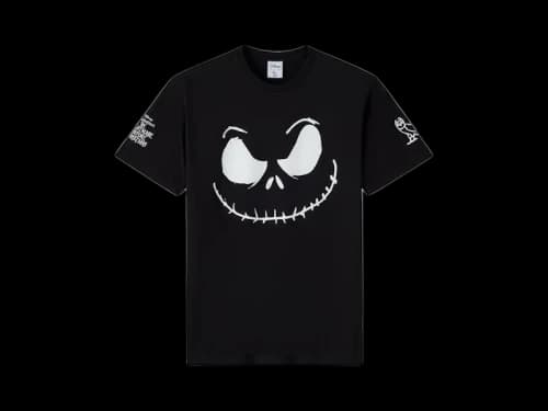 OVO The Nightmare Before Christmas Jack Skellington T-Shirt Black
