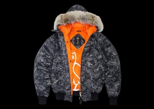 OVO x Canada Goose Chilliwack Bomber Jacket Digi Camo Grey