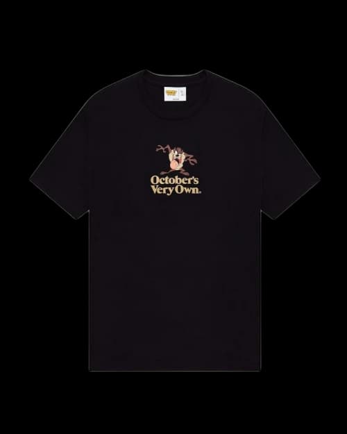 OVO x Looney Tunes Tasmanian Devil T-Shirt Black