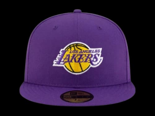 OVO x NBA Los Angeles Lakers 59Fifty Fitted Hat Purple/Gold