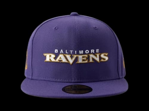 OVO x NFL New Era Baltimore Ravens 59Fifty Cap Purple