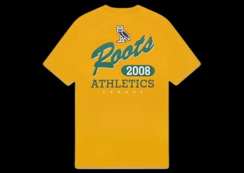 OVO x Roots Athletics T-shirt Yellow