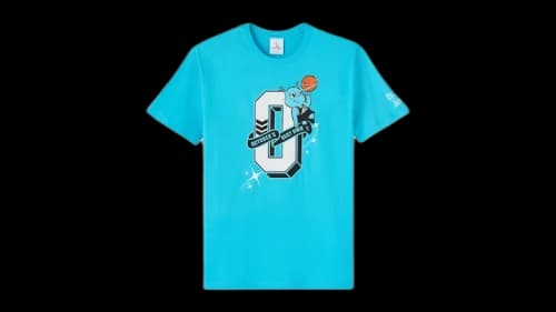 OVO x Scarborough Shooting Stars Varsity O T-shirt Teal