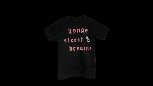 OVO Yonge Street Dreams Toronto Exclusive T-Shirt Black