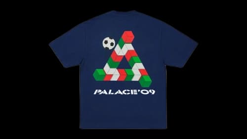 Palace 09 Tri-Ferg T-Shirt Navy