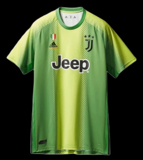 Palace Adidas Palace Juventus Authentic Szczesny 1 Match Jersey Slime/Green