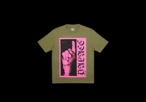 Palace Ancient Finger T-Shirt Olive