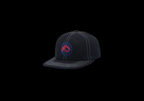 Palace Around the World 6-Panel Black/Blue/Red