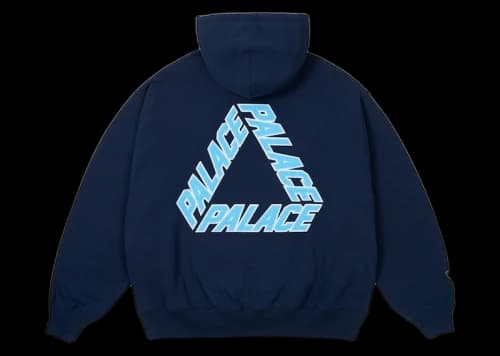 Palace Athlique P3 Hood Navy