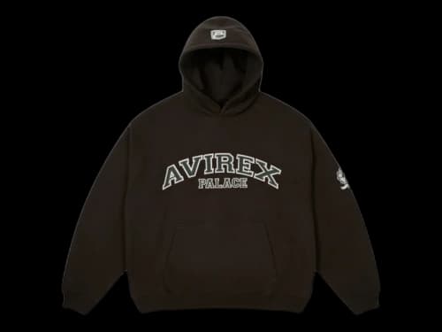 Palace Avirex Hood Black