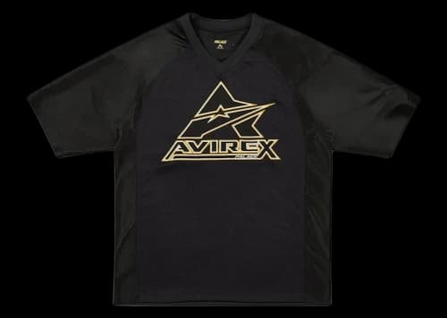 Palace Avirex Mesh Jersey Black