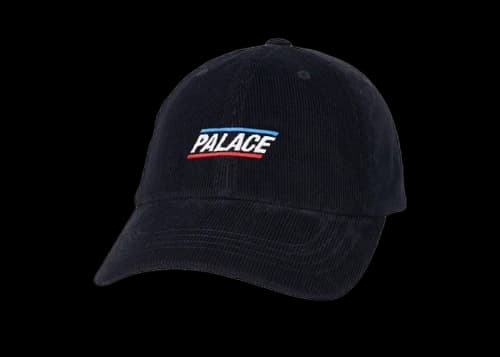 Palace Basically A Cord 6-Panel Black