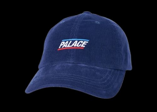 Palace Basically A Cord 6-Panel Navy