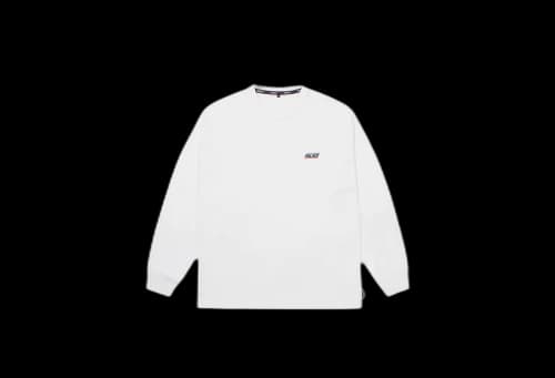 Palace Basically A Longsleeve 'White' (SS25)