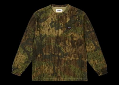 Palace Basically A Thermal Longsleeve Forest Print