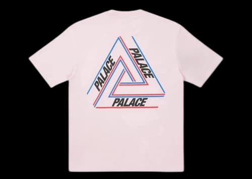 Palace Basically A Tri-Ferg T-shirt Pink