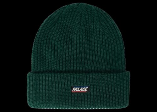 Palace Basics Ribber Beanie Forest