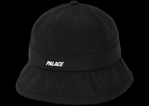 Palace Binding Shell Bucket Hat Black
