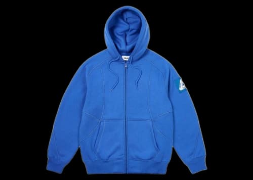 Palace Bonded Sherpa Zip Hood Palatial Blue