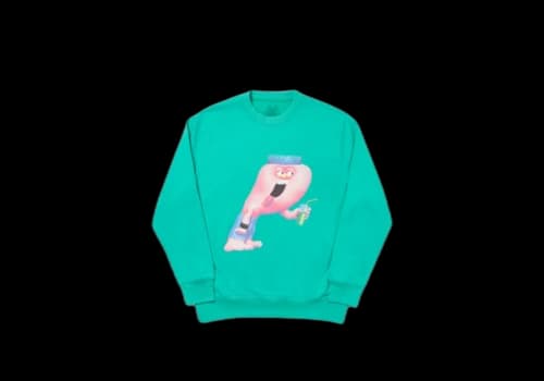 Palace Burb Crew Pool Green