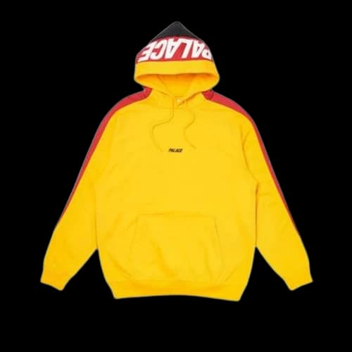 Palace Catch Up Hood Yellow/Red