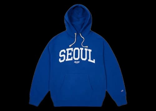 Palace Champion Shop Hood Blue