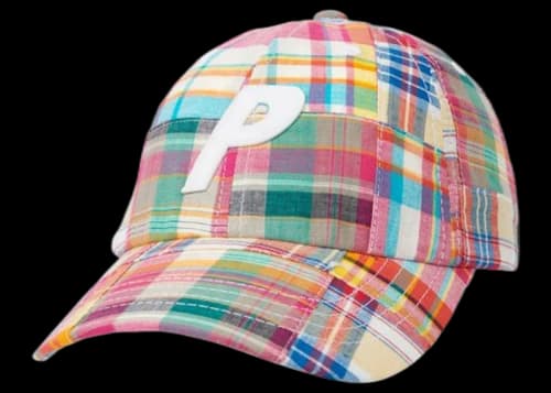Palace Check P 6-Panel Pink Madras