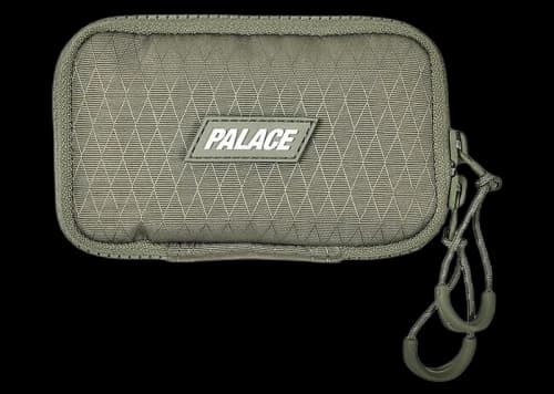 Palace Cordura Y-Rip Card Wallet Olive