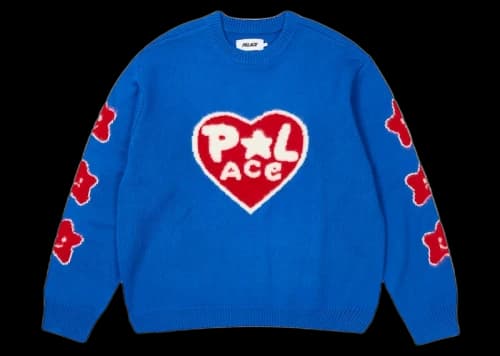 Palace Cosy Knit (FW24) Blue Berry