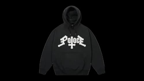 Palace Cross Hood Black