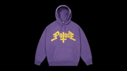 Palace Cross Hood Purp