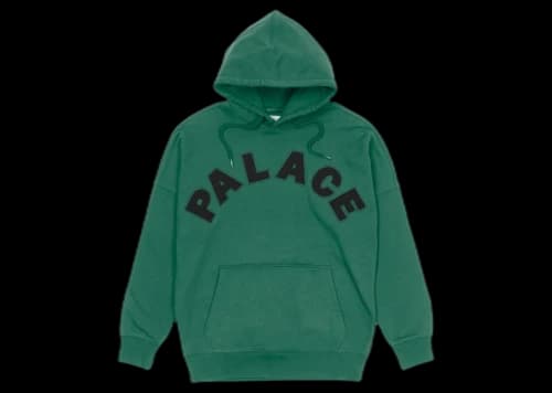 Palace Cut Out Hood Green