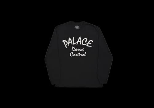 Palace Dance Control Longsleeve Black/White/Orange