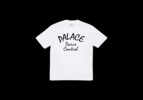 Palace Dance Control T-Shirt White/Black/Blue