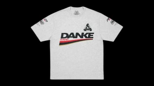 Palace Danke T-shirt Grey Marl
