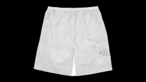 Palace Deflecto Short Concrete Grey