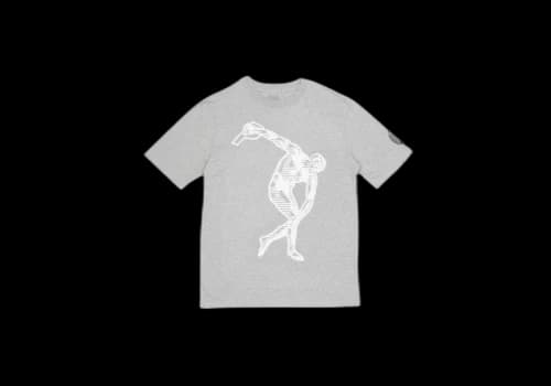 Palace Discus T-Shirt Grey/White