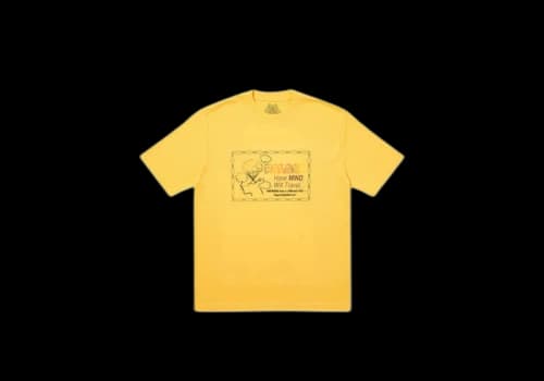 Palace Don't Call Me I'll Call You T-Shirt Yellow