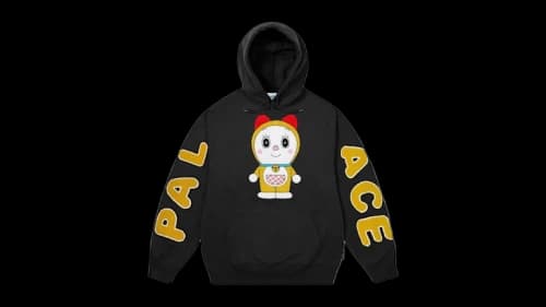Palace Doraemon Hood Black