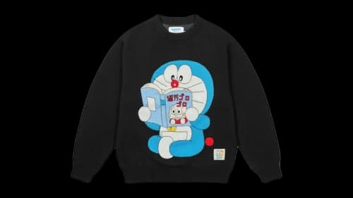Palace Doraemon Knit Black