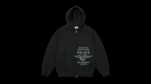 Palace Dove Stamp Hoodie Black