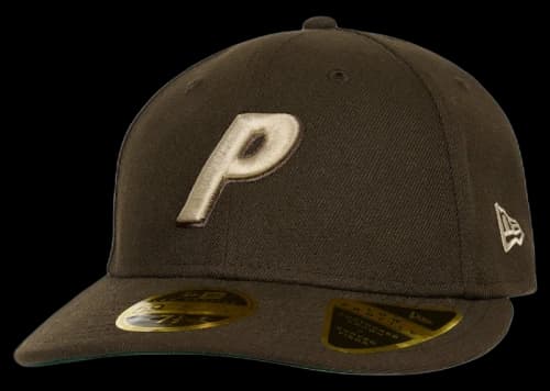 Palace Dragon P New Era LP 59Fifty Cap Brown