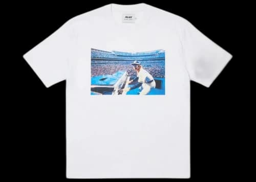 Palace Elton John P-iano T-shirt White