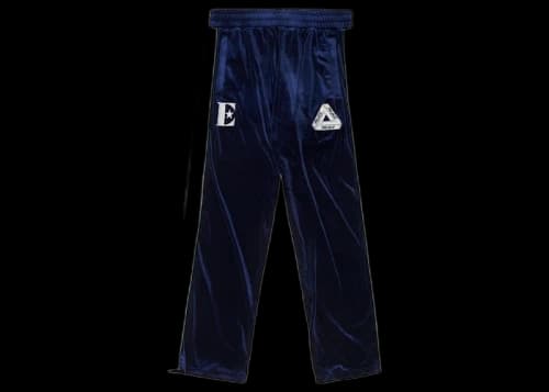 Palace Elton John Velour Track Bottoms Navy