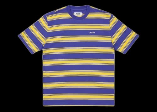 Palace Engineer T-shirt Yellow/Blue