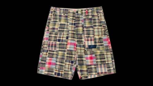 Palace Engineered Garments Patch Work Madras Short Multi