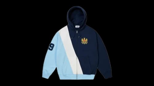 Palace Established Zip Hoodie Navy